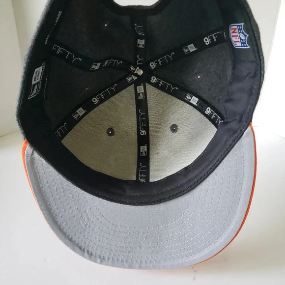 NFL,9FIFTY,New Era  Cincinnati Bengals Orange/Gray Fitted Hat. M/L. - Picture 7 of 8